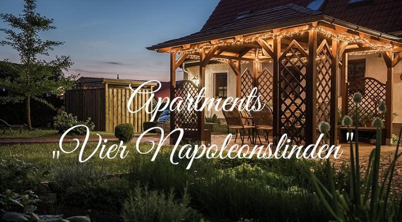Apartments "Vier Napoleonslinden" Auerstedt Exteriér fotografie